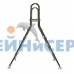 Лестница двухсторонняя из нерж.стали AISI-304 MARKOPOOL SP 4+4